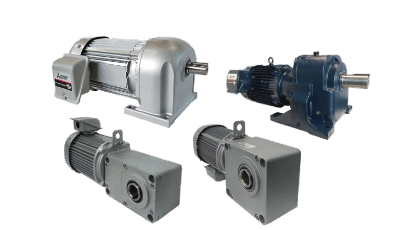Geared electric motors