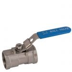 JV090003 – One-Piece Stainless Steel Ball Valve