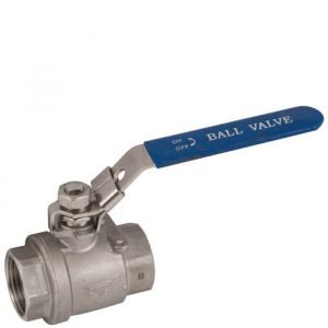 JV090004 – Two-Piece Stainless Steel Ball Valve