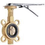 JV100006 – Aluminium Bronze Wafer Butterfly Valve, NBR Lined