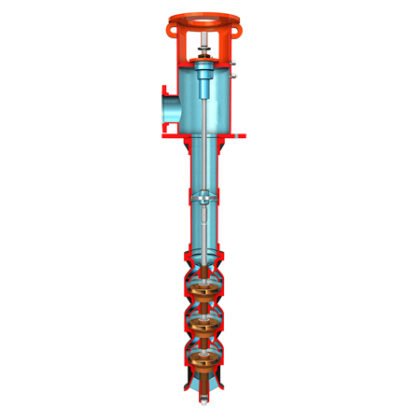 Vertical Deep-Well Oil Pump