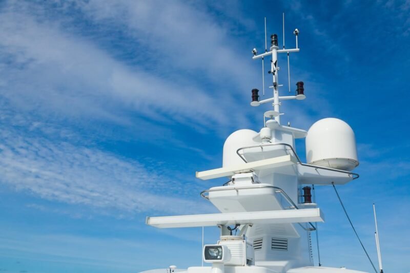Marine satellite communication systems
